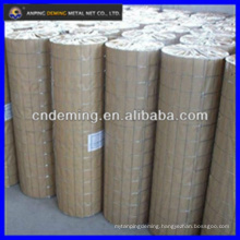 Square hole welded wire mesh with good price per roll or kg